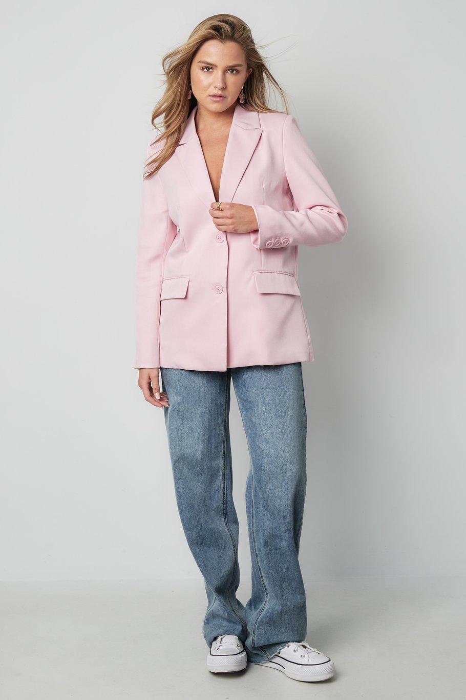 Blazer with bow - Black h5Picture5